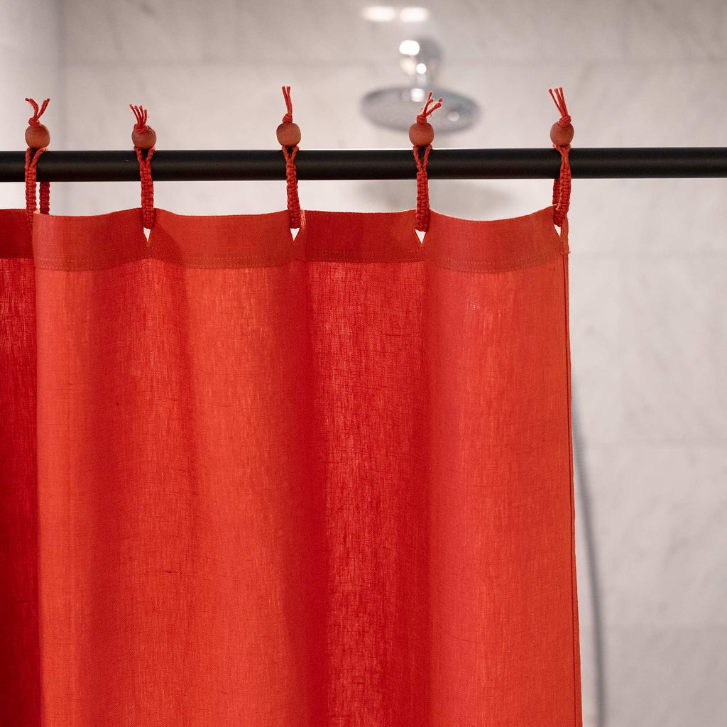 hemp shower curtain no synthetics