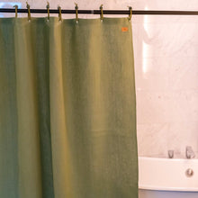 Load image into Gallery viewer, 73.5x72 Organic Hemp Shower Curtain (Full Size) (PVC-Free, Plastic-free, Vinyl-free) (100% Biodegradable) (MONTEBELLO)