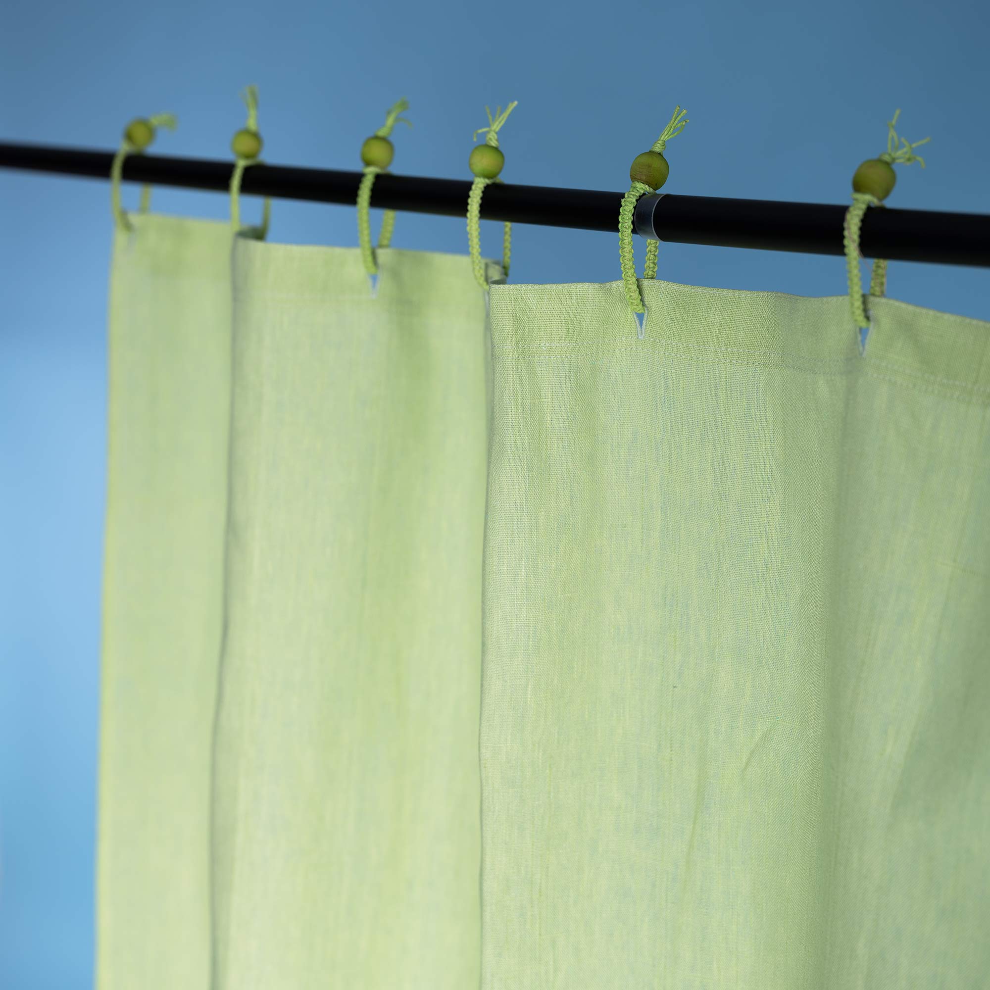 100 Organic Hemp Shower Curtain (Full Size) (PVCFree, ChemicalFree