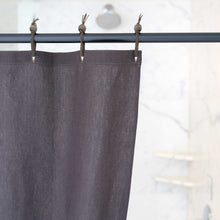 Load image into Gallery viewer, hemp shower curtain no plastic
