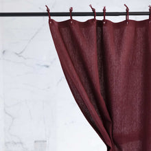 Load image into Gallery viewer, plastic-free 100% hemp shower curtain