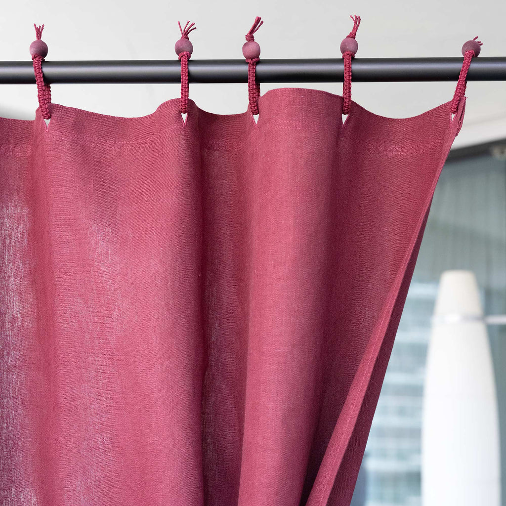 chemical-free hemp curtain