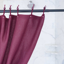 Load image into Gallery viewer, plastic-free hemp shower curtain
