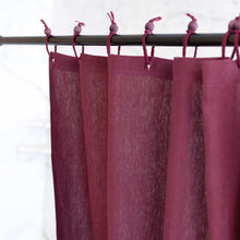 Load image into Gallery viewer, 100% hemp shower curtain