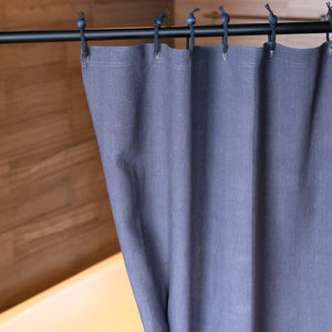 hemp shower curtain