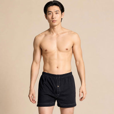 soft organic cotton boxer shorts for men
