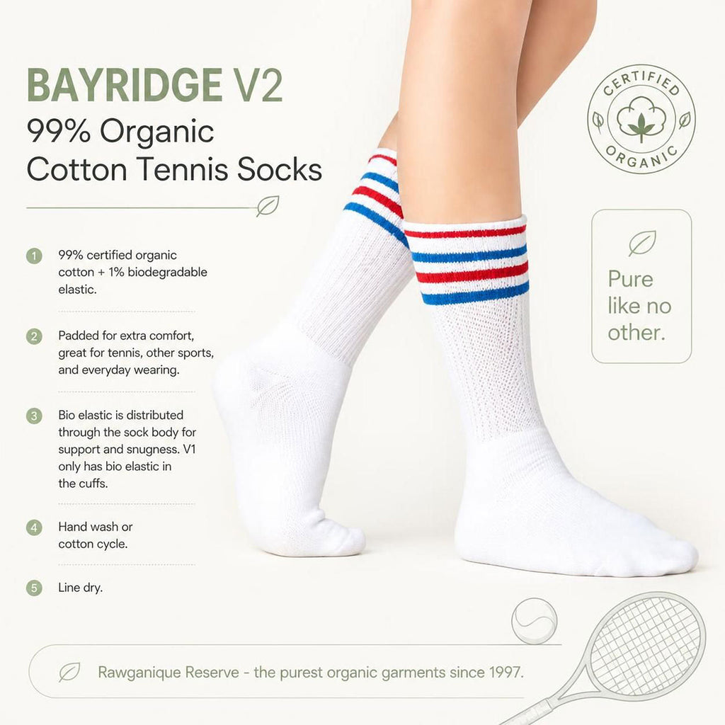 organic cotton sports socks