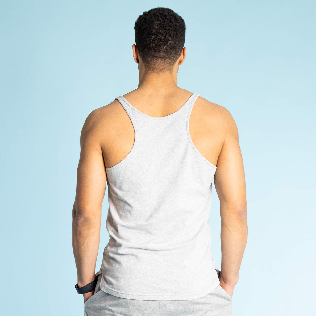 organic cotton racer back tank