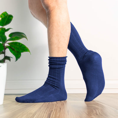 organic cotton dress socks grown and made in USA