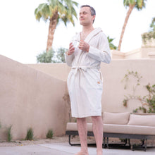 Load image into Gallery viewer, 100% biodegradable organic cotton bathrobe