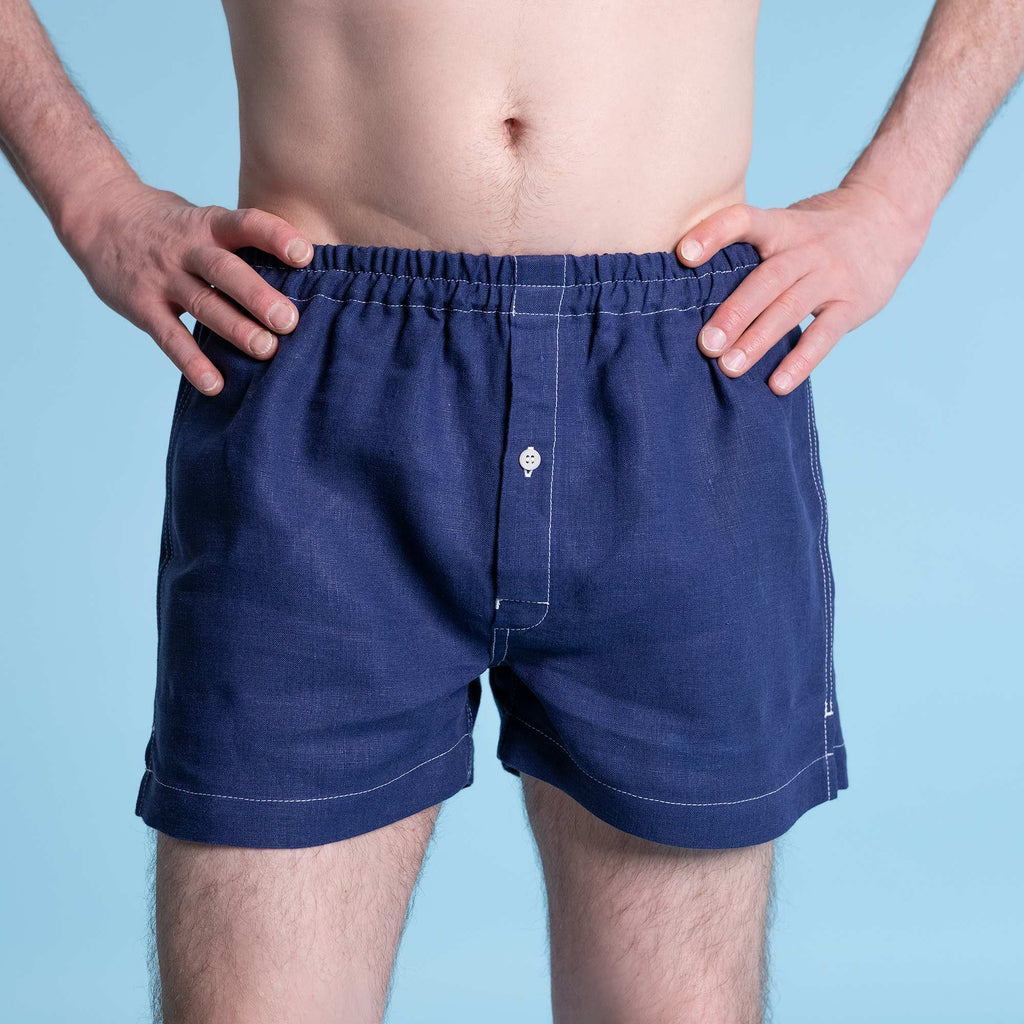 organic linen boxers 100% biodegradable