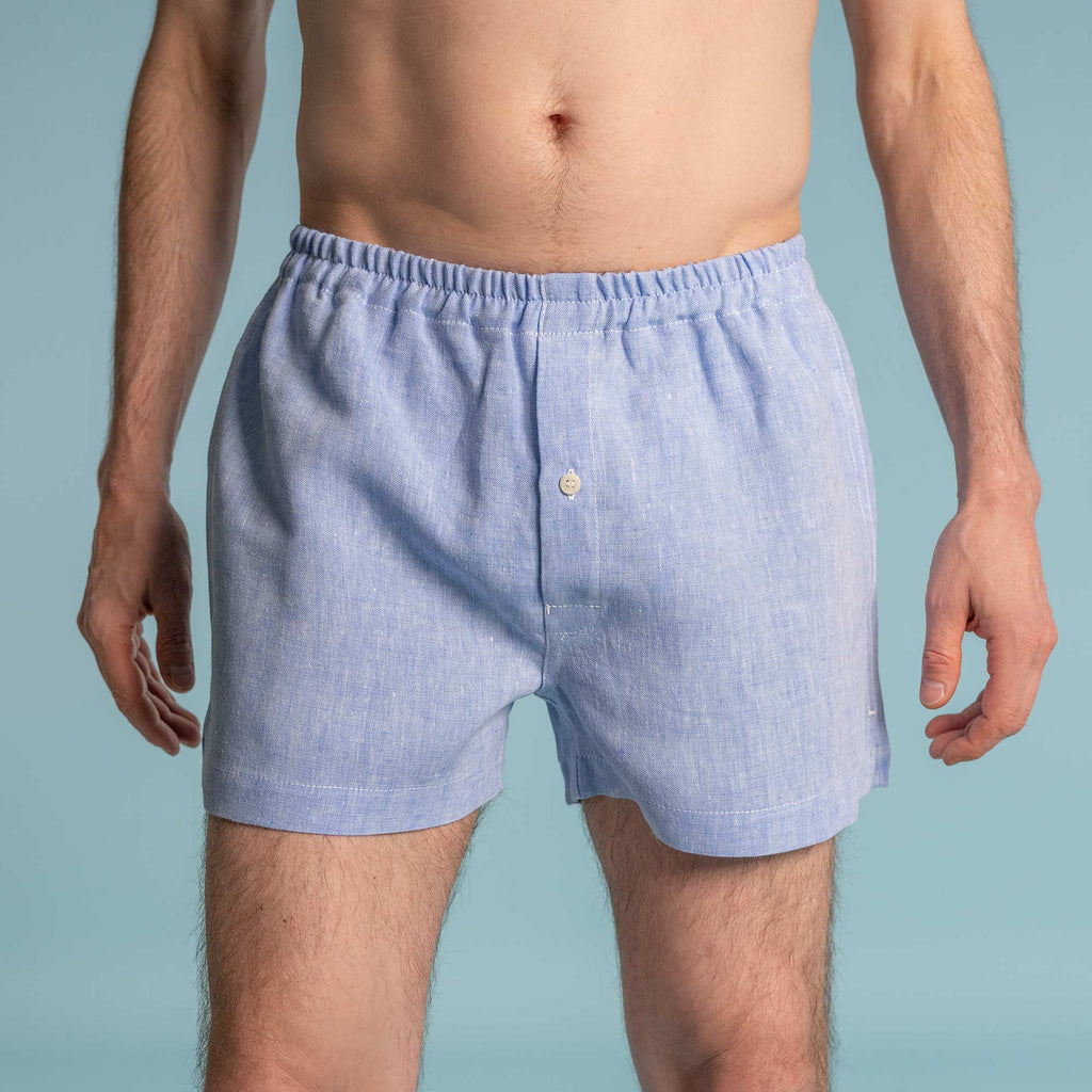 organic linen boxers synthetics-free