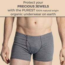 Load image into Gallery viewer, plastic-free organic cotton boxer briefs for men