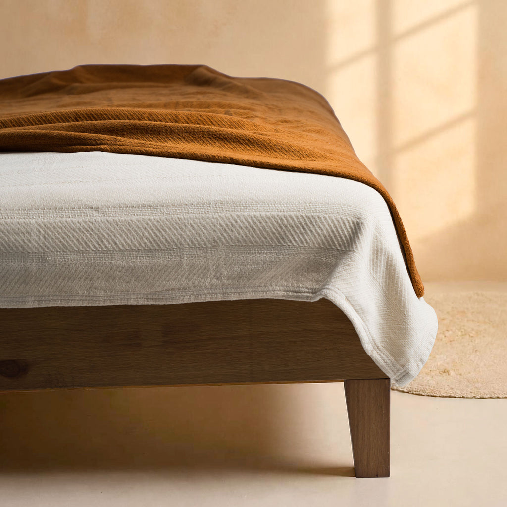 100% organic cotton blanket