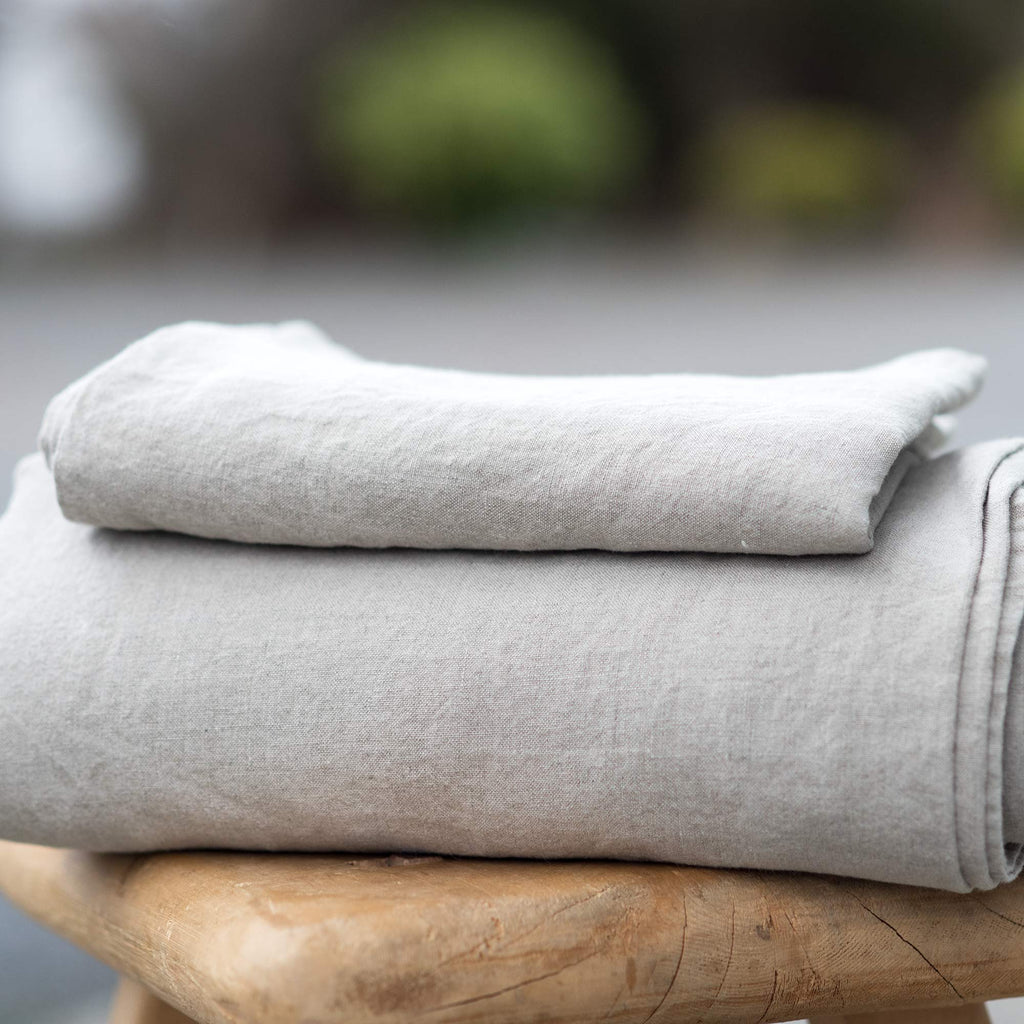 Linen Roots Sheets Synthetic-free 100% Organic Linen Bed Sheets 100% Biodegradable ...