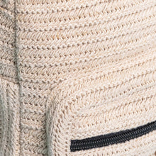 Load image into Gallery viewer, organic linen knit backpack