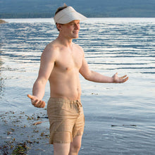 Load image into Gallery viewer, plastic-free 100% organic linen swimming shorts