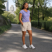 Load image into Gallery viewer, 100% natural origin organic linen shorts