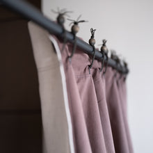 Load image into Gallery viewer, plastic-free organic linen blackout curtain