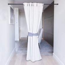 Load image into Gallery viewer, organic linen blackout curtain