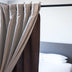 non-toxic organic linen bedroom blackout curtains