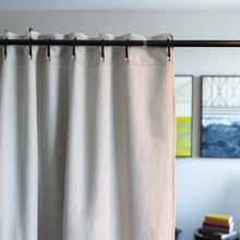 Load image into Gallery viewer, plastic-free linen blackout curtain