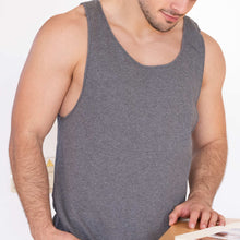 Load image into Gallery viewer, organic cotton tank top with no elastic no synthetics