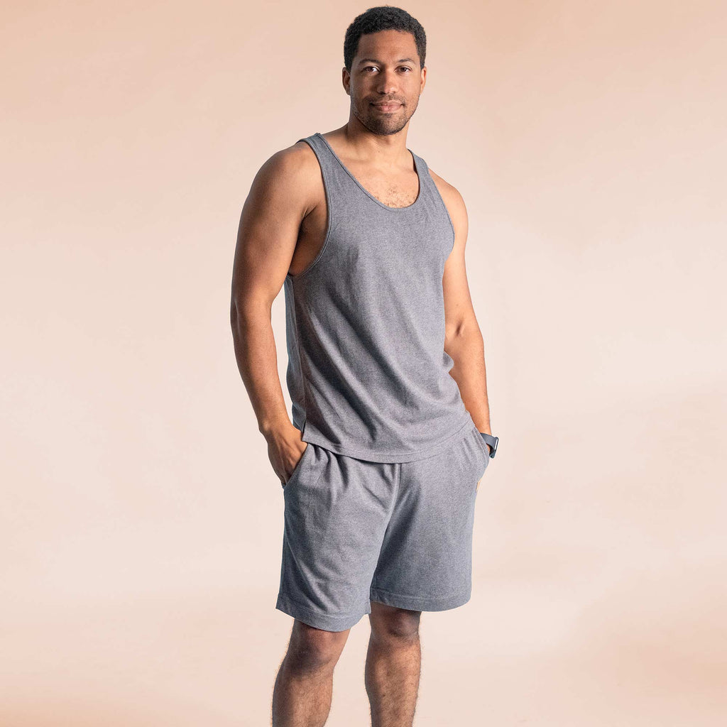 plastic-free 100% organic cotton shorts