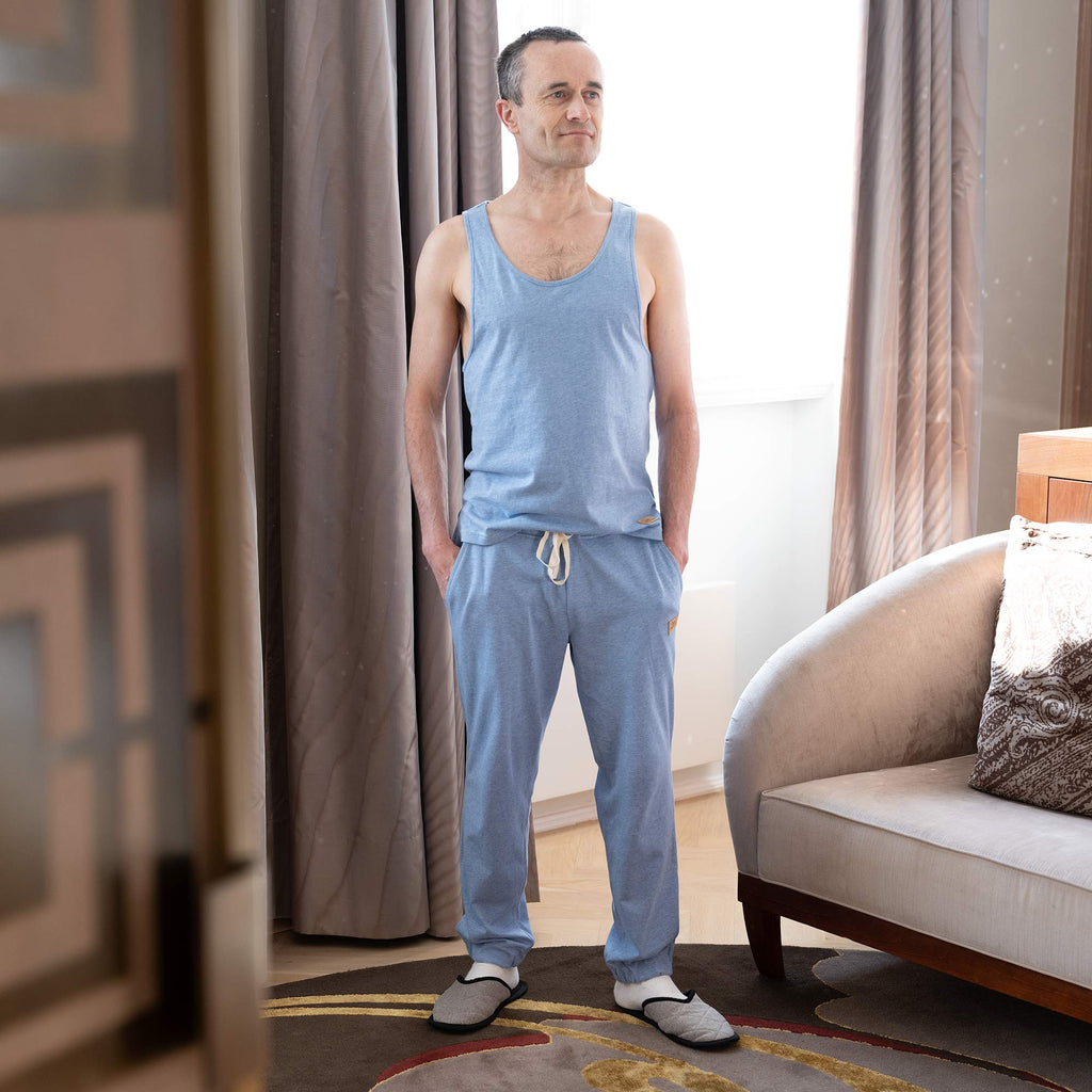 100% organic cotton lounge pants plastic-free