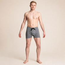 Load image into Gallery viewer, elastic-free 100% certified organic cotton boxer briefs plastic-free