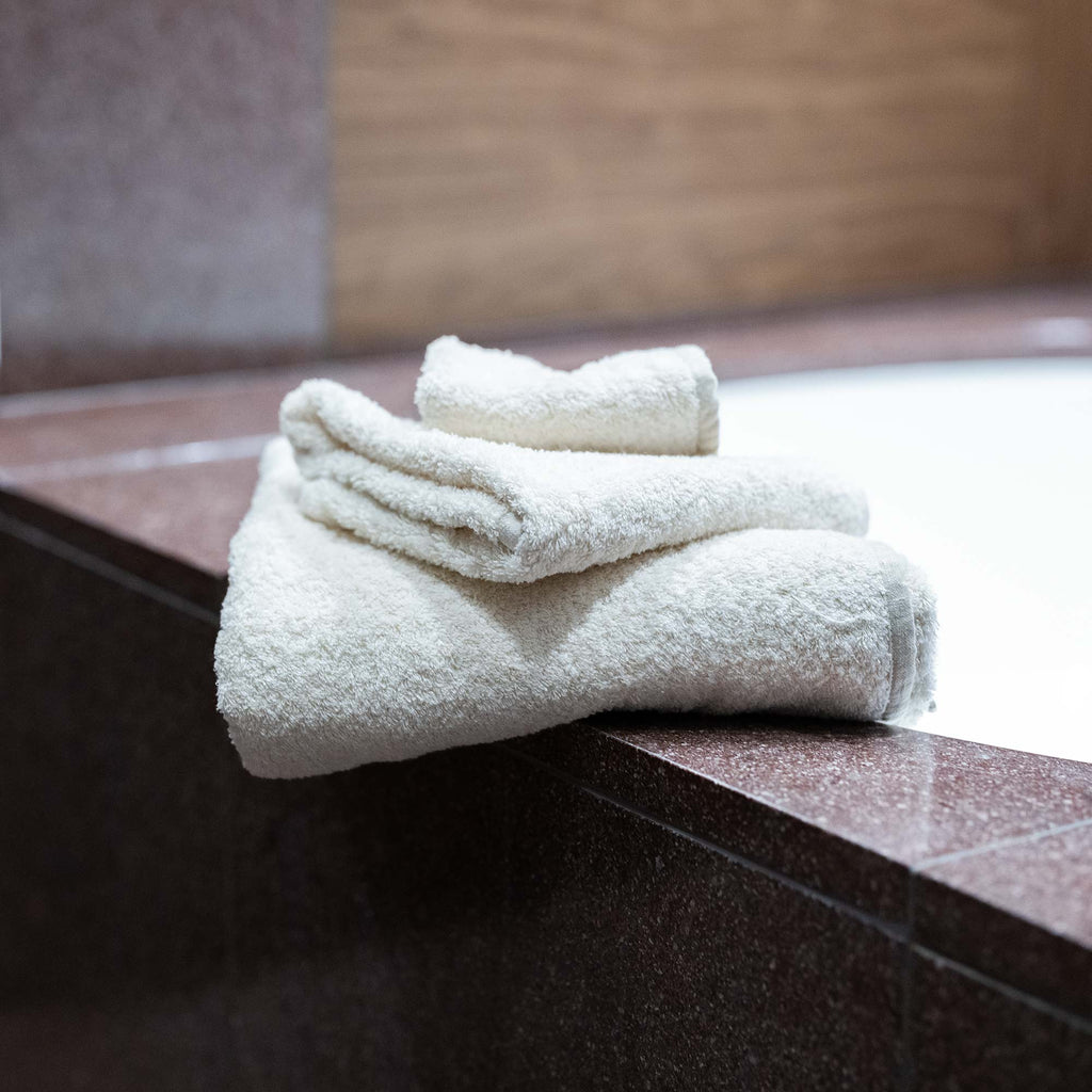 100% organic cotton bath towels