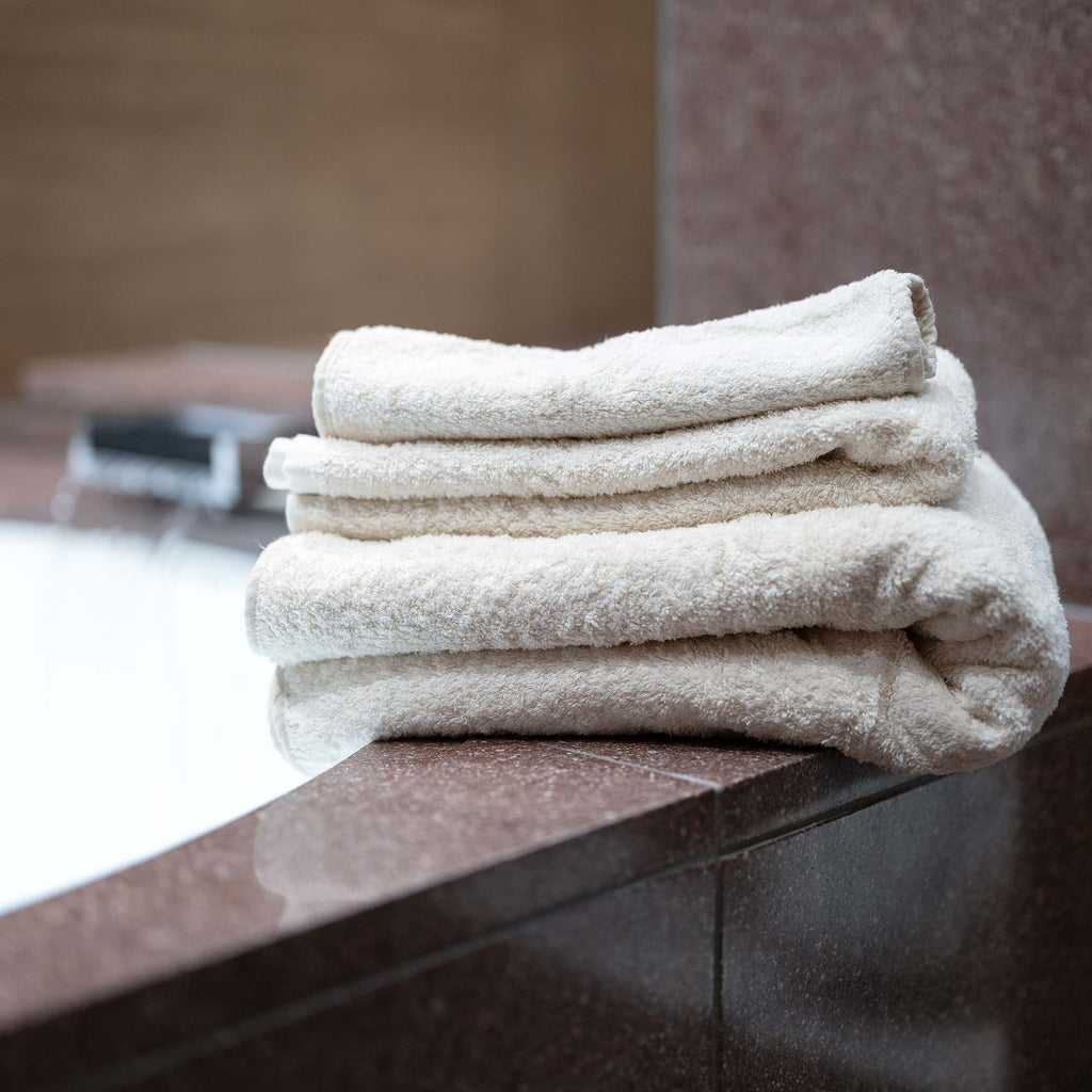 100% organic cotton bath towels