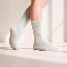 Load image into Gallery viewer, BUENA VISTA Elastic-Free 3-Ply 67% Hemp 33% Organic Cotton Crew Socks (No Polyester, No Latex, No Spandex, No Nylon, No Polyamide, No Plastic, No Synthetics) (100% Biodegradable)