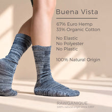 Load image into Gallery viewer, hemp socks without elastic or polyester