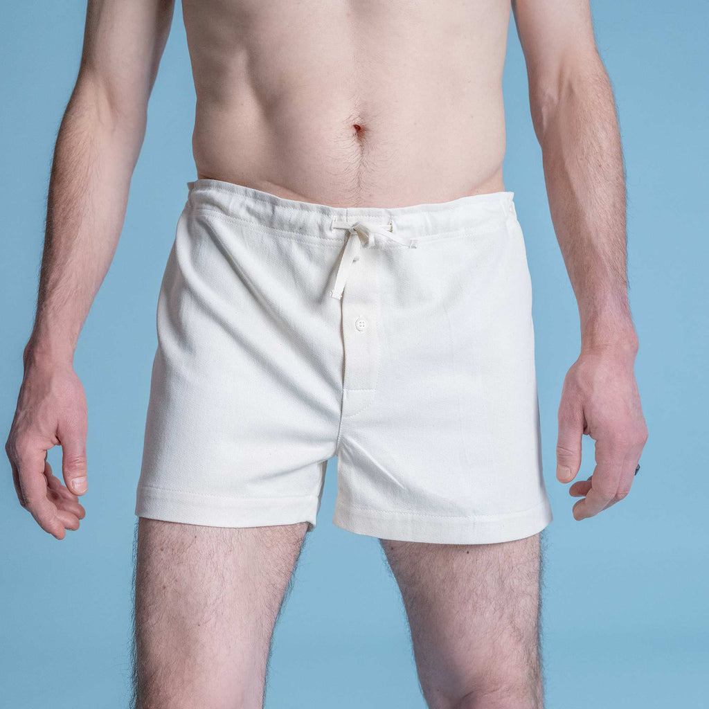 plastic-free 100% organic cotton boxers