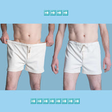 Load image into Gallery viewer, elastic-free organic cotton boxers underwear plastic-free
