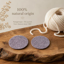 Load image into Gallery viewer, organic merino wool nipple pads modesty pads nursing pads plastic-free
