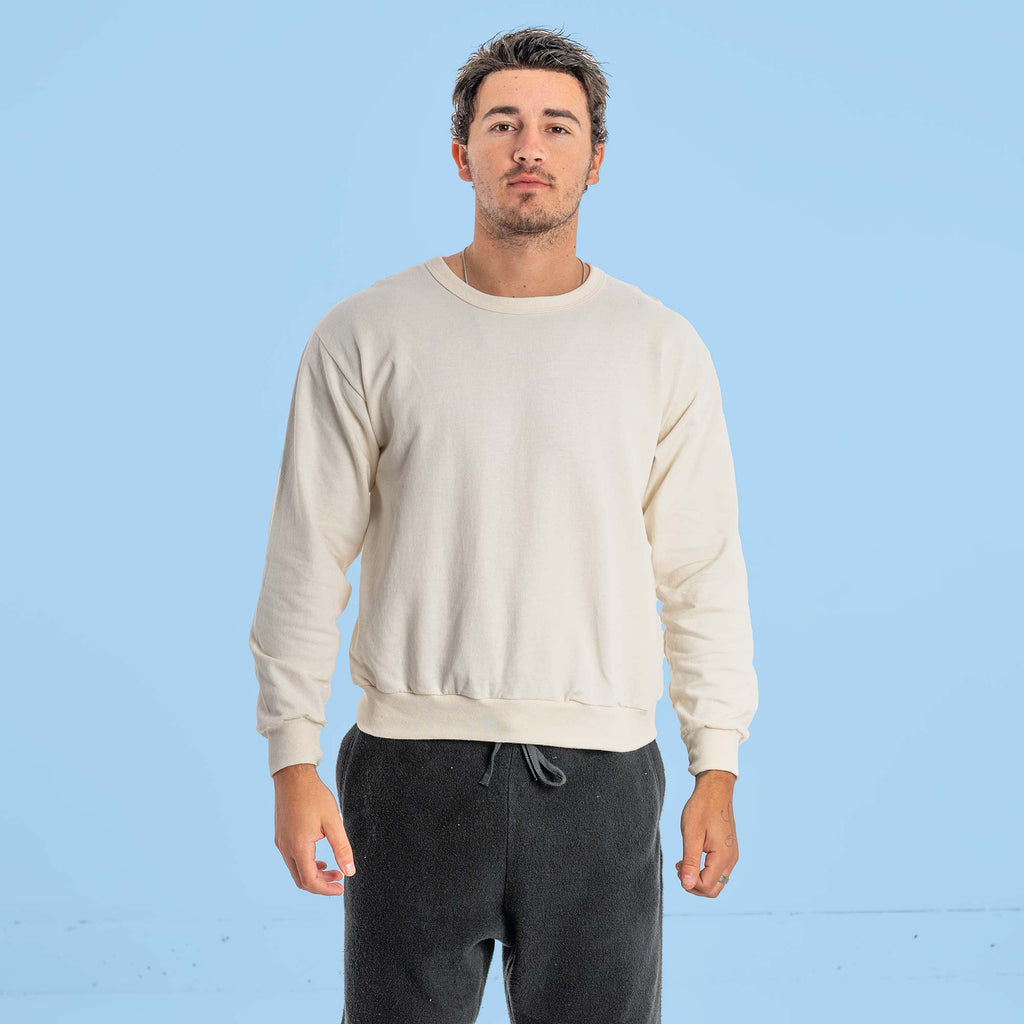 organic cotton sweatshirt made in Susa