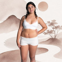 Load image into Gallery viewer, 100% organic cotton boy short panty for ladies