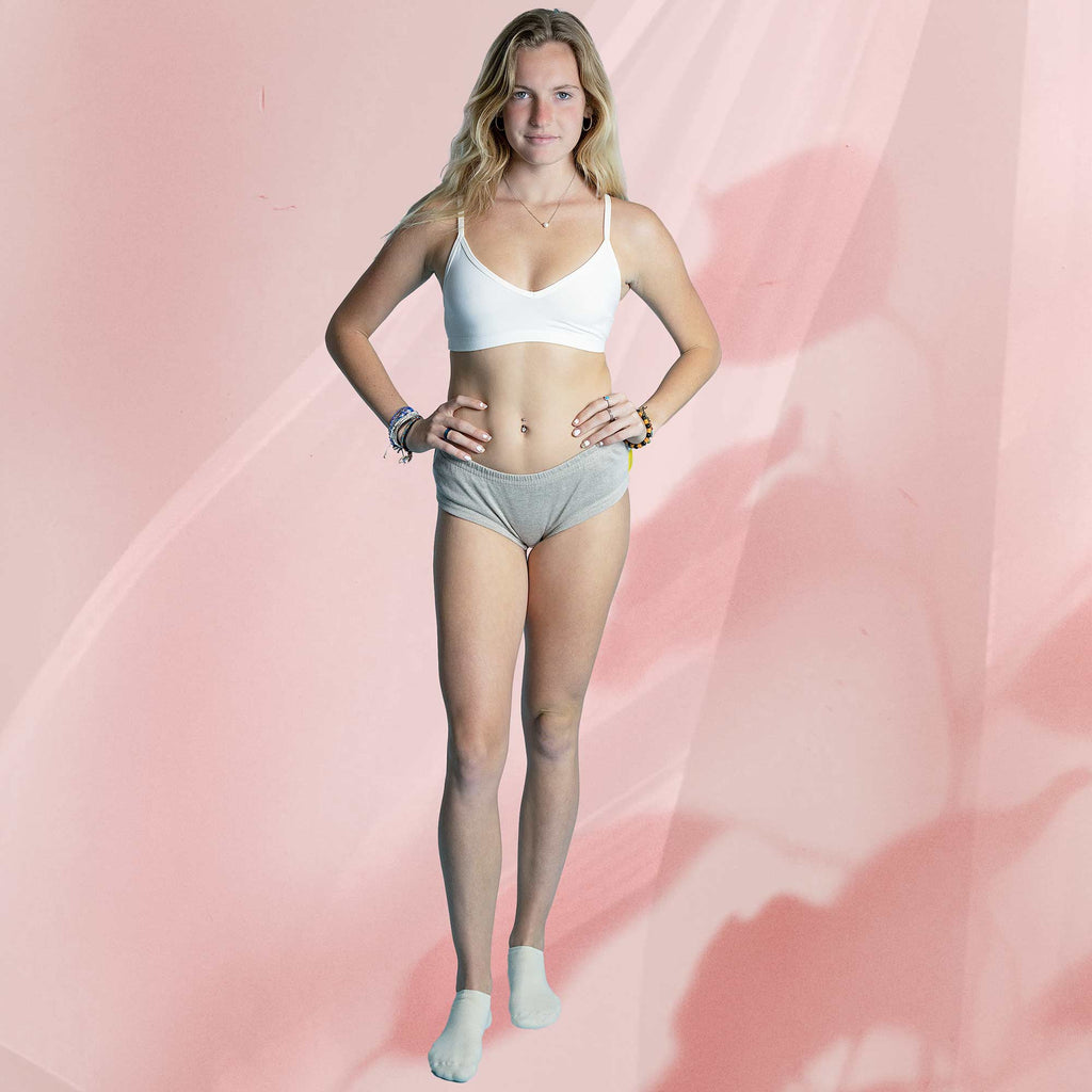 plastic-free 100% organic linen underwear for women