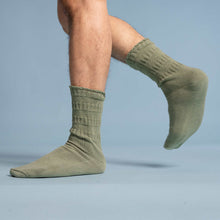 Load image into Gallery viewer, 100% organic cotton socks no polyester no latex no elastic