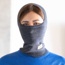 Load image into Gallery viewer, organic merino wool balaclava