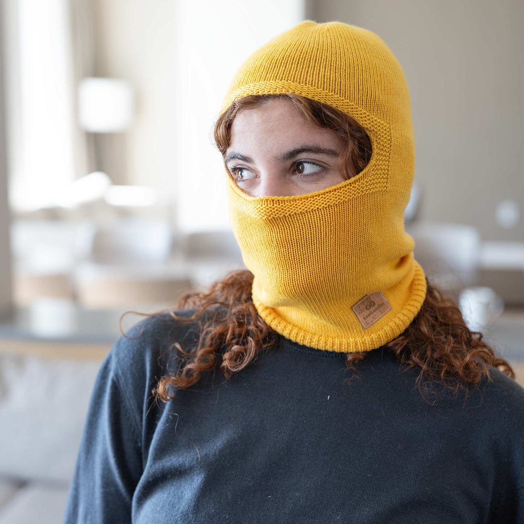 synthetic-free organic merino balaclava