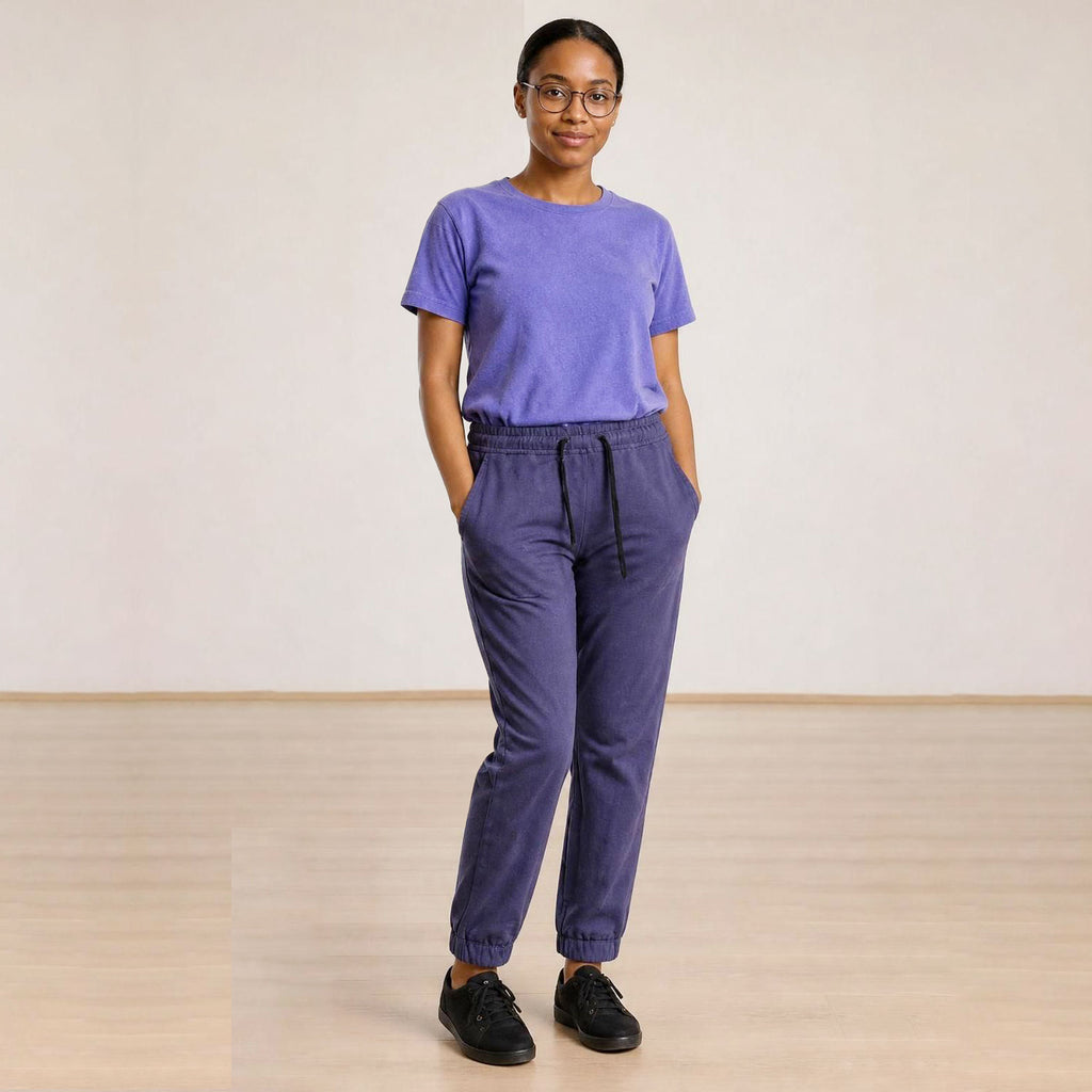 100% organic cotton knit lounge pants