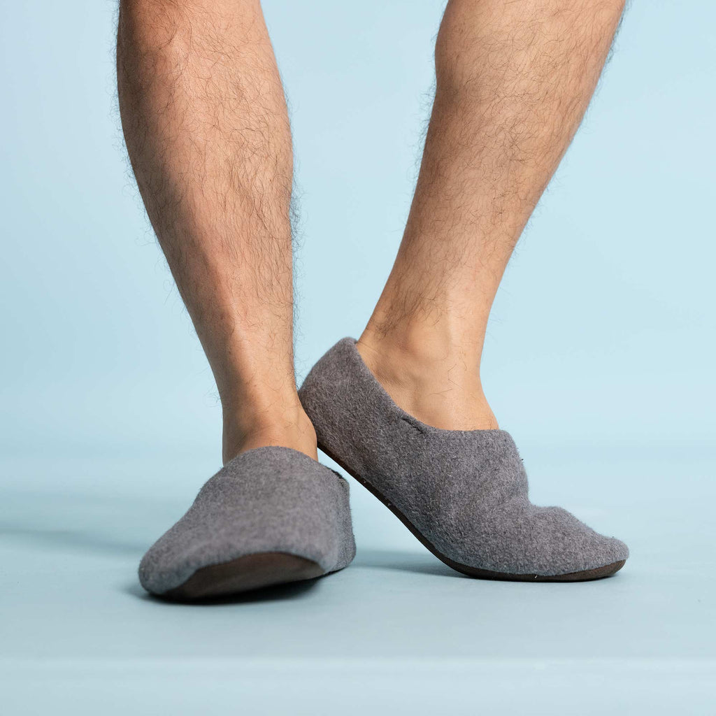 Organic slippers plastic-free