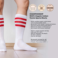 Load image into Gallery viewer, organic cotton tennis sports socks