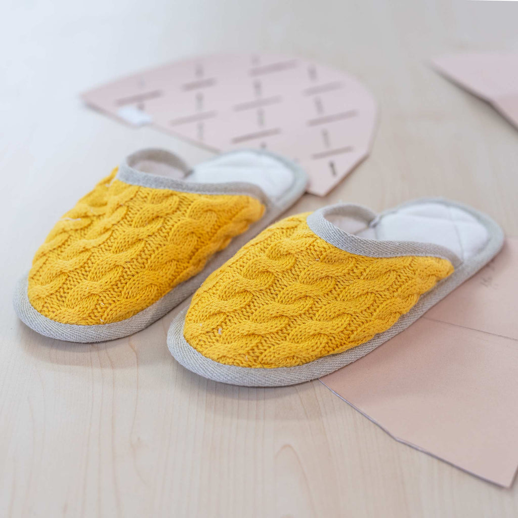 organic merino wool house slippers