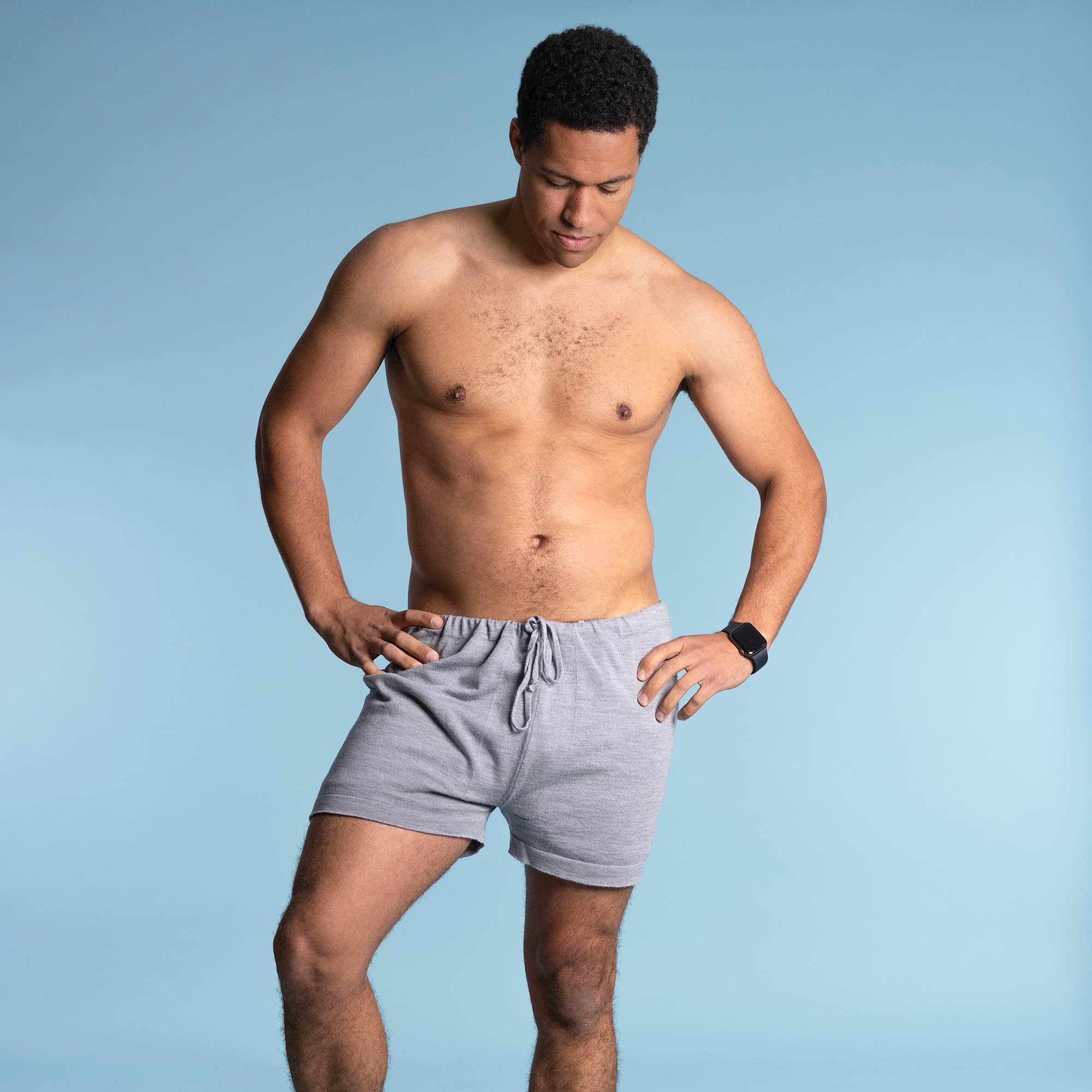Plastic Boxer Plastic-free 100% Organic Merino Wool Boxer Shorts Underwear No ...