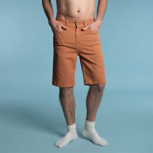 Load image into Gallery viewer, clay-dyed organic cotton shorts