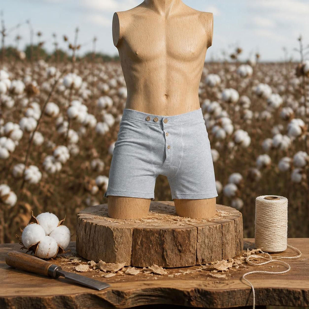 polyester-free 100% organic cotton underwear